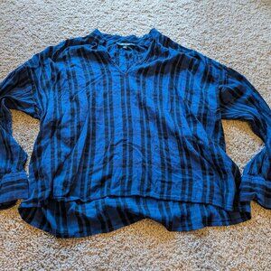 Madewell blue and black stripes size XS
